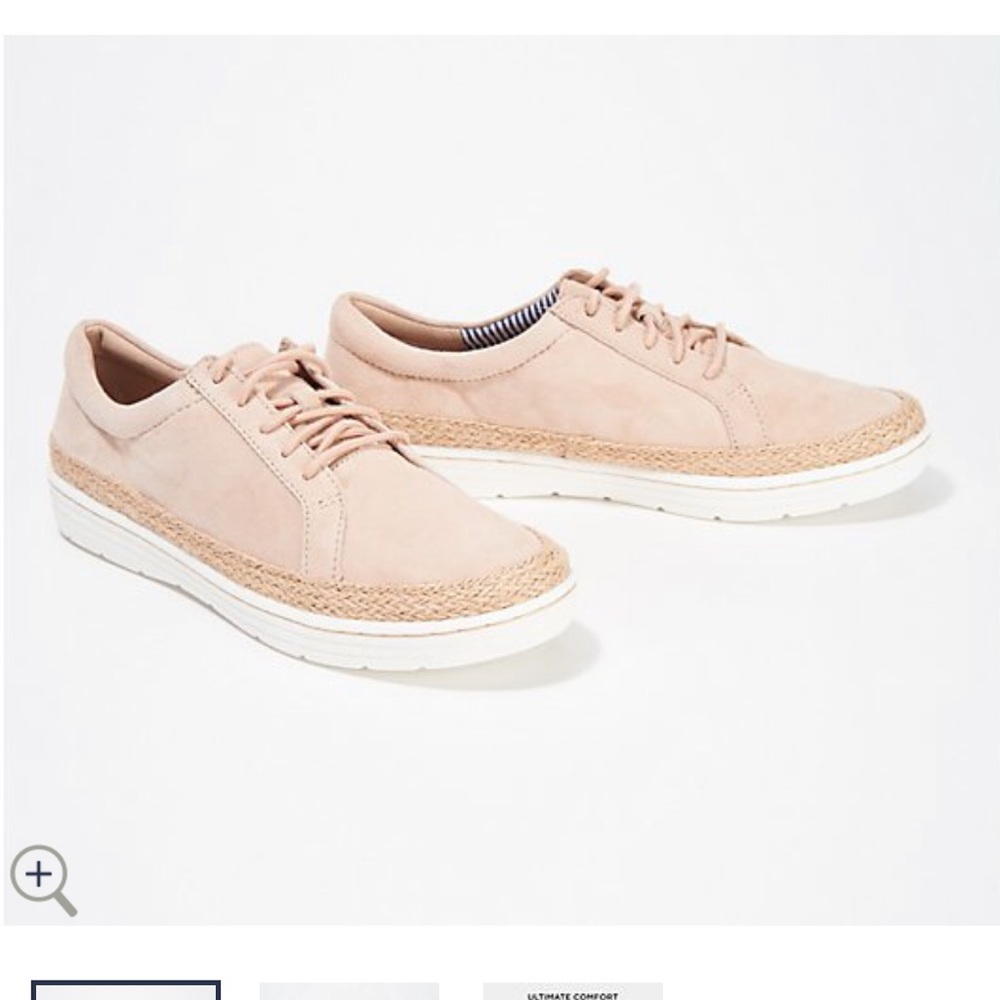 Clarks NEW Marie Suede Leather Lace-Up Shoes Sneakers Espadrilles Flats Running